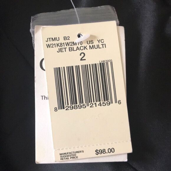 Yellow & Black Animal Print Guess Los Angeles Dress Size 2 - Picture 8 of 9